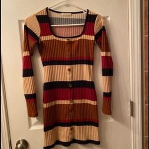 Multicolored Bodycon Dress